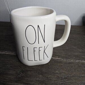 NWT Rae Dunn Artisan On Fleek Mug 2021 Magenta Farmhouse Basics